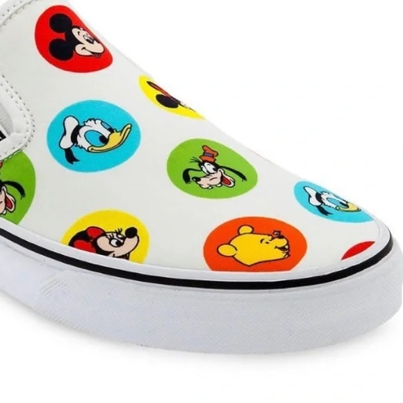 NWT Mickey Mouse and Friends Sneakers for Adults by Vans – Walt Disney World - Picture 3 of 11
